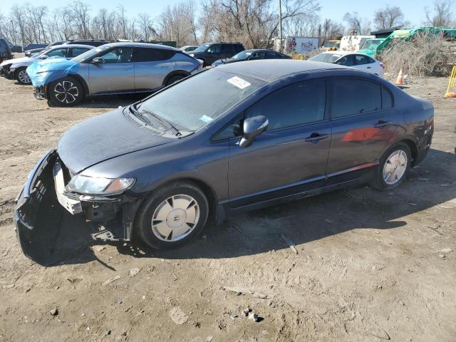 Photo 1 from auction – 2007 HONDA CIVIC HYBR with VIN JHMFA36297S012274