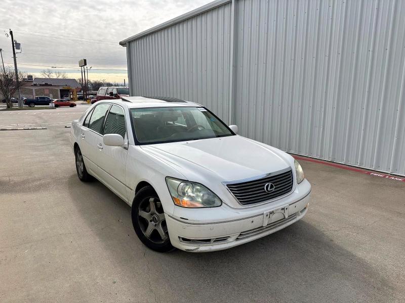 LEXUS LS 430 2004 with VIN JTHBN36FX40168286 - Photo from auction