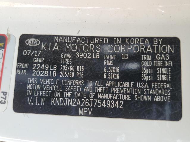 Снимка 14 от търг – 2018 KIA SOUL с VIN KNDJN2A26J7549342