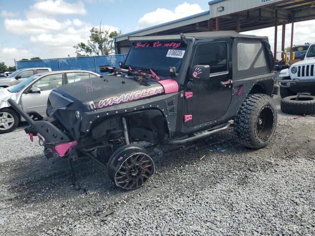 JEEP WRANGLER S 2013 with VIN 1C4AJWAG4DL608236 - Photo from auction
