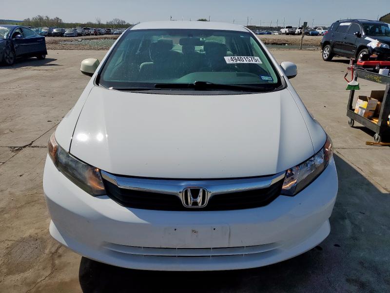 Photo 5 from auction – 2012 HONDA CIVIC HF with VIN 2HGFB2F64CH554901