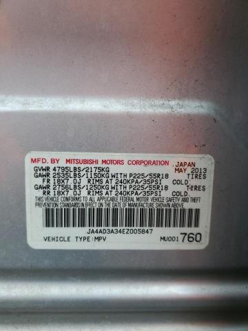 Photo 14 from auction – 2014 MITSUBISHI OUTLANDER with VIN JA4AD3A34EZ005847