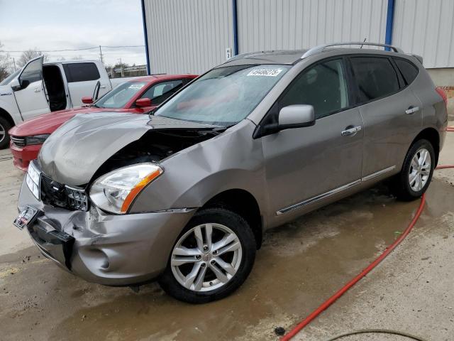 NISSAN ROGUE S 2012 with VIN JN8AS5MV7CW718054 - Photo from auction