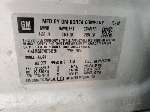 Photo 14 from auction – 2019 BUICK ENCORE PRE with VIN KL4CJESB5KB764630