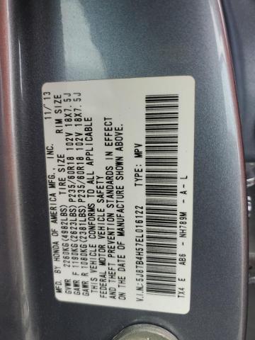 Photo 14 from auction – 2014 ACURA RDX TECHNO with VIN 5J8TB4H57EL016122