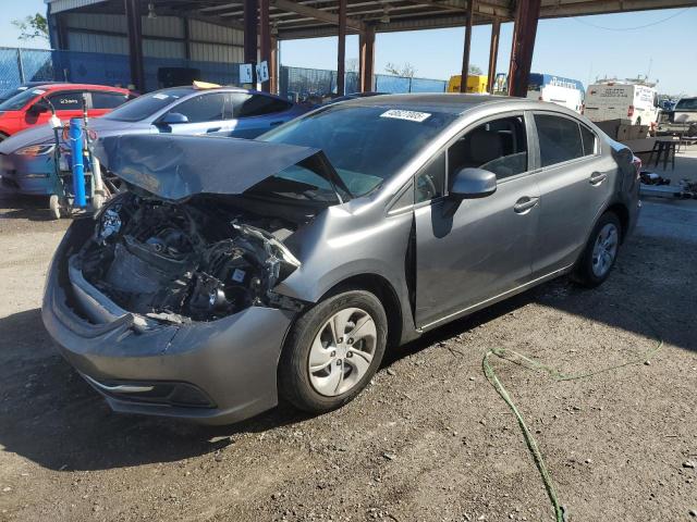 Photo 1 from auction – 2013 HONDA CIVIC LX with VIN 19XFB2F55DE039845