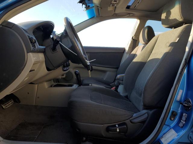 Photo 7 from auction – 2005 KIA SPECTRA LX with VIN KNAFE121X55111752