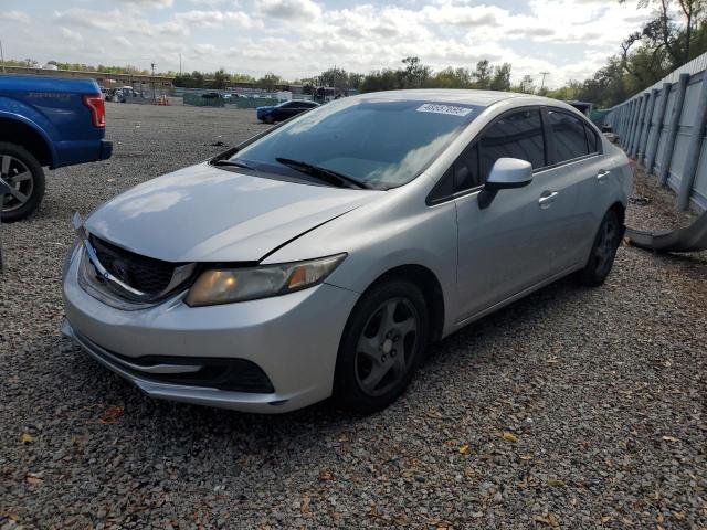 HONDA CIVIC LX 2013 with VIN 19XFB2F58DE094225 - Photo from auction