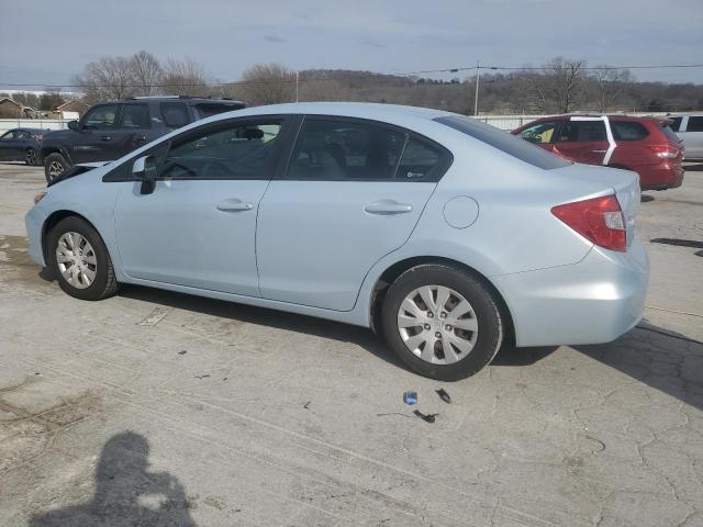 Photo 2 from auction – 2012 HONDA CIVIC LX with VIN 2HGFB2F57CH509894