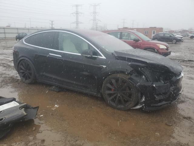Photo 4 from auction – 2020 TESLA MODEL X with VIN 5YJXCAE4XLF237575