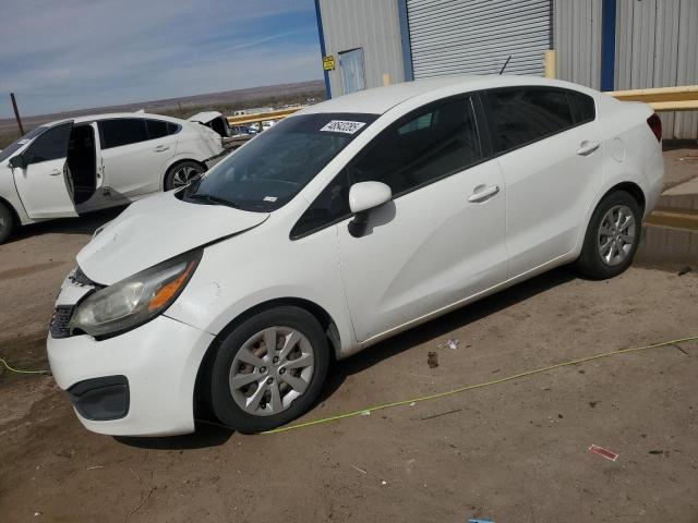 KIA RIO LX 2014 with VIN KNADM4A35E6352983 - Photo from auction