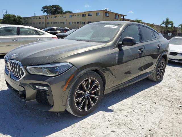 BMW X6 SDRIVE 2021 with VIN 5UXCY4C03M9D94394 - Photo from auction