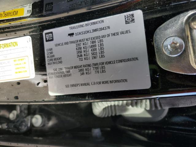 Photo 14 from auction – 2021 GMC YUKON DENA with VIN 1GKS1DKL3MR394376