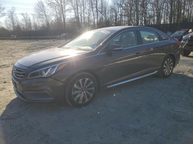 HYUNDAI SONATA SPO 2017 with VIN 5NPE34AF8HH510344 - Photo from auction