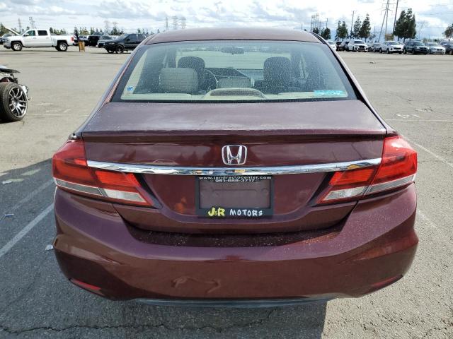 Photo 6 from auction – 2013 HONDA CIVIC LX with VIN 19XFB2F53DE278438