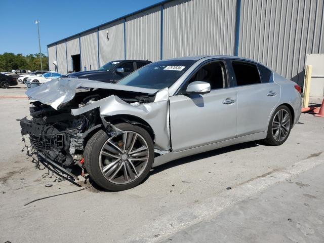 INFINITI Q50 BASE 2014 with VIN JN1BV7AP5EM670452 - Photo from auction