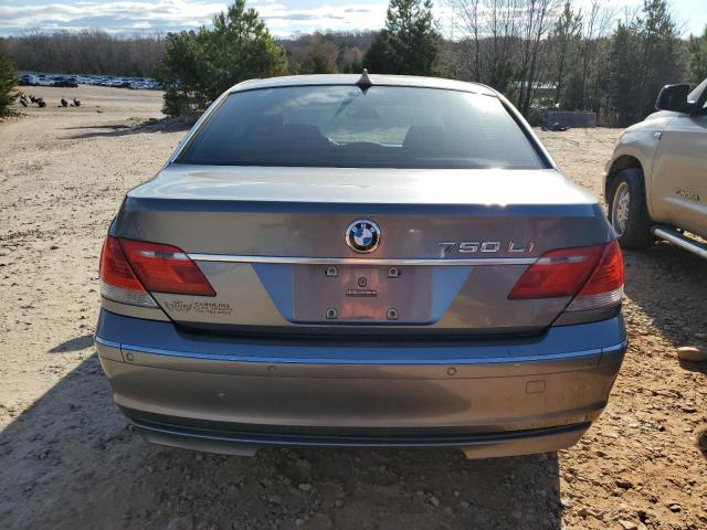 Photo 6 from auction – 2007 BMW 750 with VIN WBAHN83597DT67408