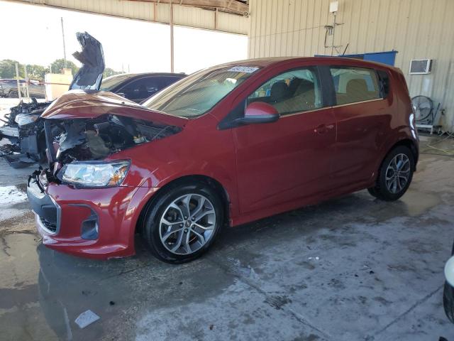 CHEVROLET SONIC LT 2017 with VIN 1G1JD6SH4H4143240 - Photo from auction