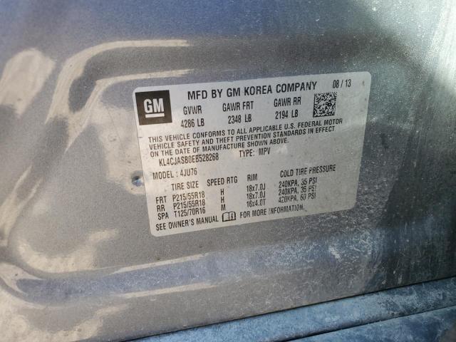 Photo 14 from auction – 2014 BUICK ENCORE with VIN KL4CJASB0EB528268