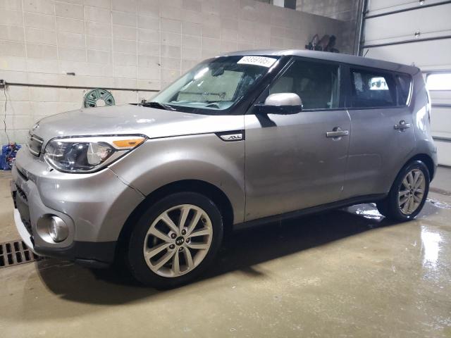 KIA SOUL + 2019 with VIN KNDJP3A56K7672909 - Photo from auction