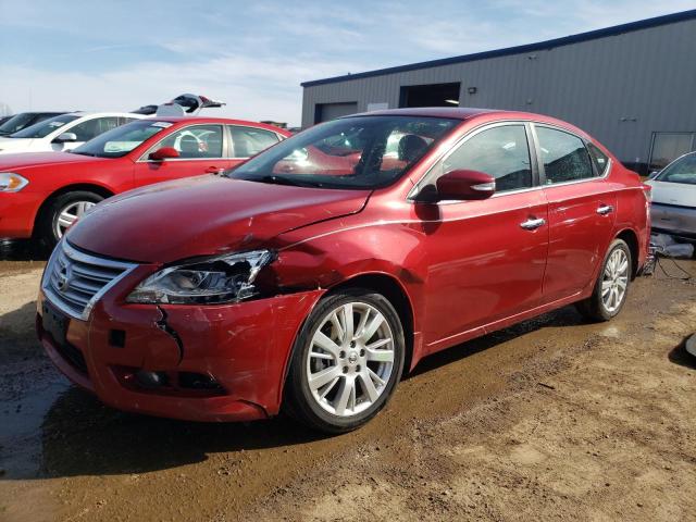 NISSAN SENTRA S 2014 with VIN 3N1AB7AP2EY326546 - Photo from auction