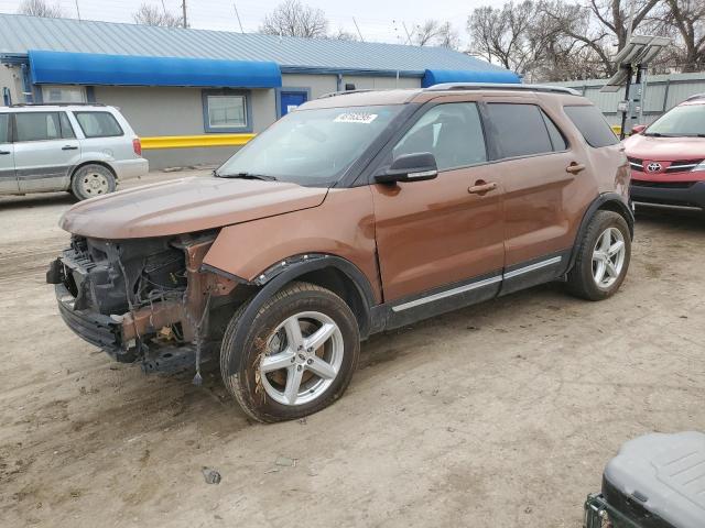 FORD EXPLORER X 2017 with VIN 1FM5K8D8XHGA59764 - Photo from auction