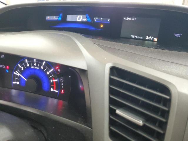 Photo 9 from auction – 2012 HONDA CIVIC LX with VIN 19XFB2F57CE042177