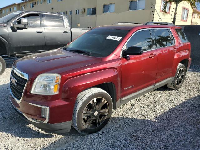 GMC TERRAIN SL 2017 with VIN 2GKALNEK6H6250546 - Photo from auction