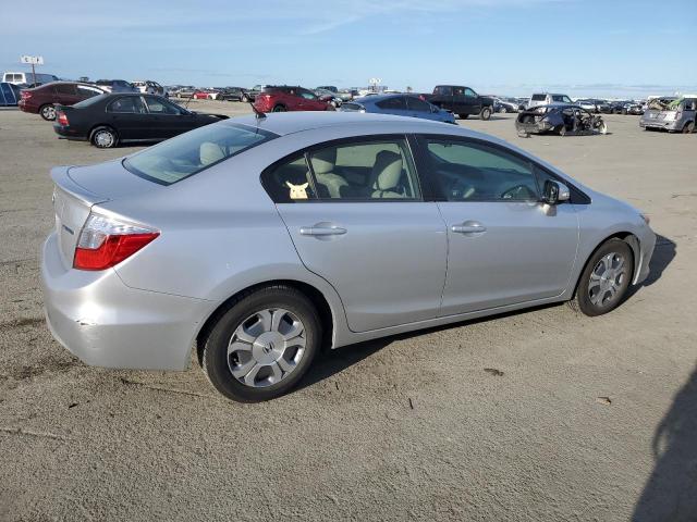 Photo 3 from auction – 2012 HONDA CIVIC HYBR with VIN JHMFB4F2XCS010272
