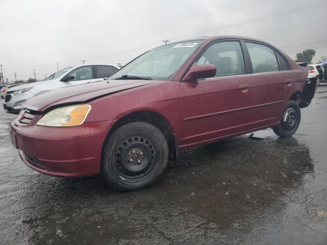 Photo 1 from auction – 2002 HONDA CIVIC EX with VIN 2HGES25742H574019