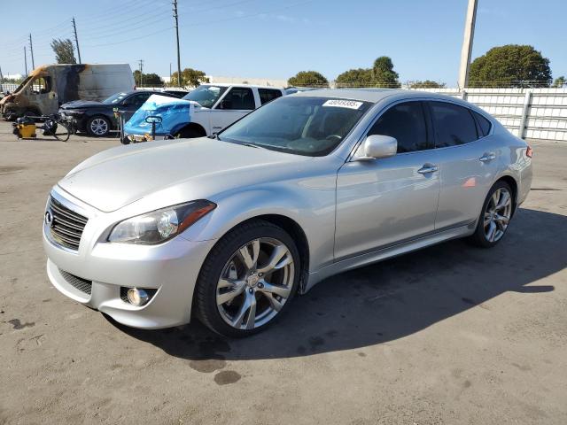 INFINITI M37 2012 with VIN JN1BY1AP8CM333713 - Photo from auction