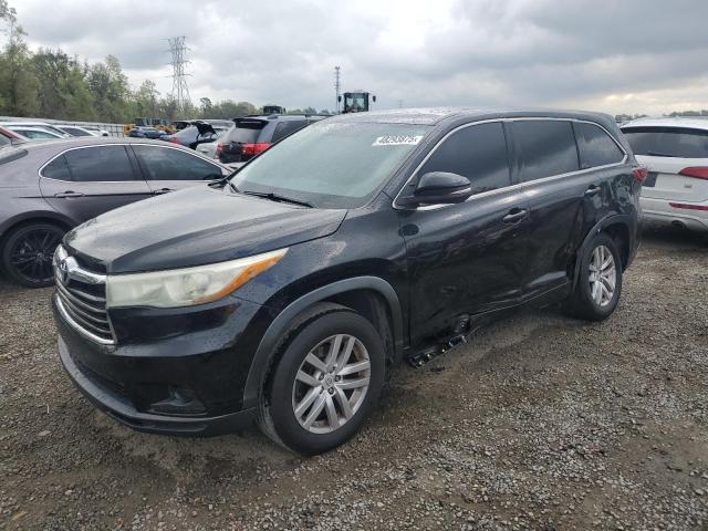 TOYOTA HIGHLANDER 2015 con VIN 5TDZKRFH2FS109696 - Foto de la subasta