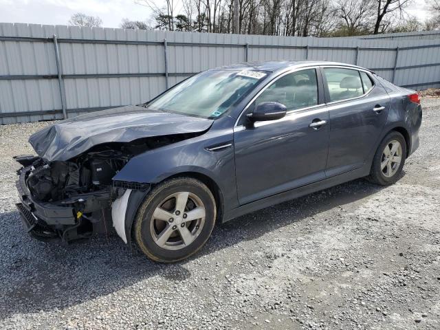 KIA OPTIMA LX 2015 with VIN KNAGM4A70F5636996 - Photo from auction