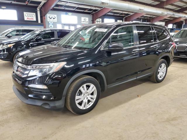 HONDA PILOT LX 2017 with VIN 5FNYF6H1XHB020934 - Photo from auction