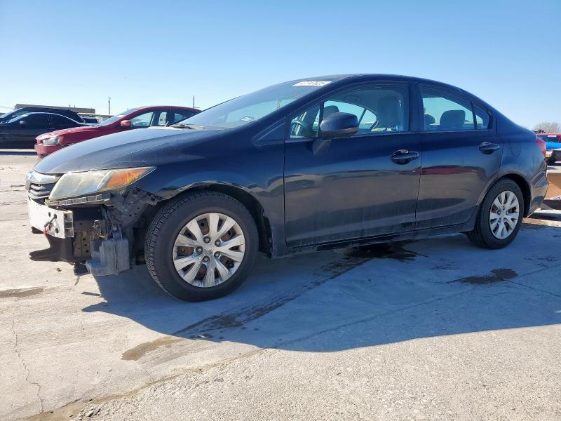 HONDA CIVIC LX 2012 with VIN 2HGFB2F56CH603913 - Photo from auction