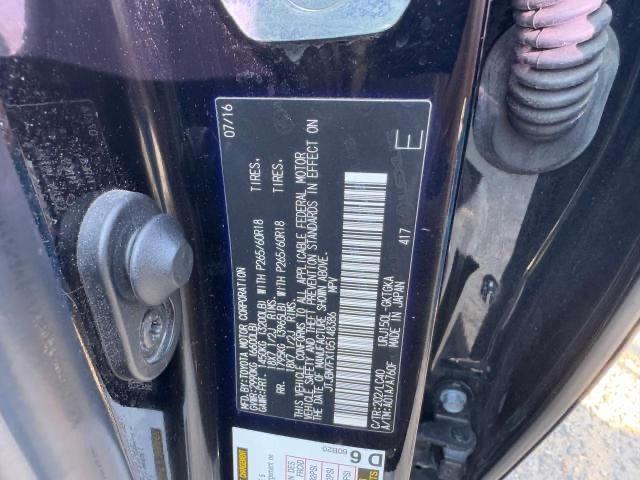 Photo 10 from auction – 2016 LEXUS GX 460 with VIN JTJBM7FX1G5148386