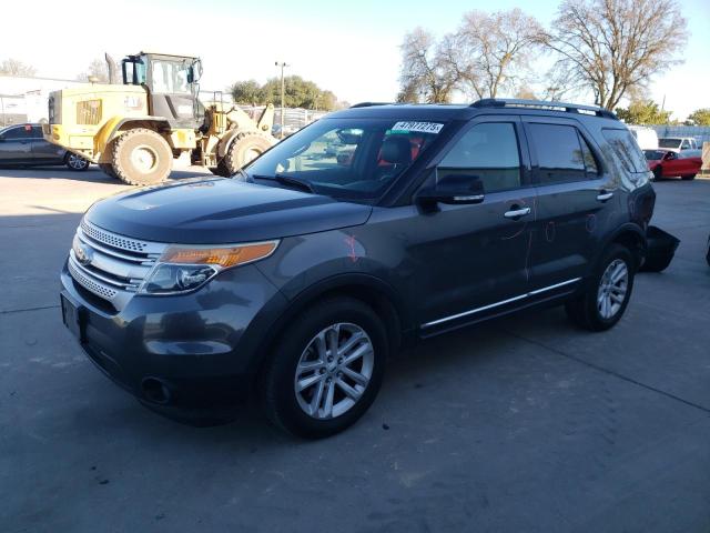 FORD EXPLORER X 2015 with VIN 1FM5K8D86FGA87445 - Photo from auction