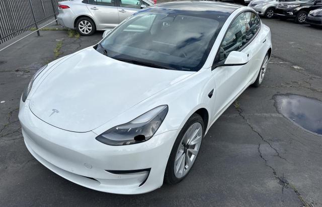 Photo 2 from auction – 2022 TESLA MODEL 3 with VIN 5YJ3E1EAXNF288253