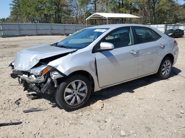 TOYOTA COROLLA L 2015 with VIN 2T1BURHE5FC308166 - Photo from auction