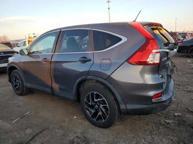 Photo 2 from auction – 2016 HONDA CR-V SE with VIN 5J6RM4H42GL126647