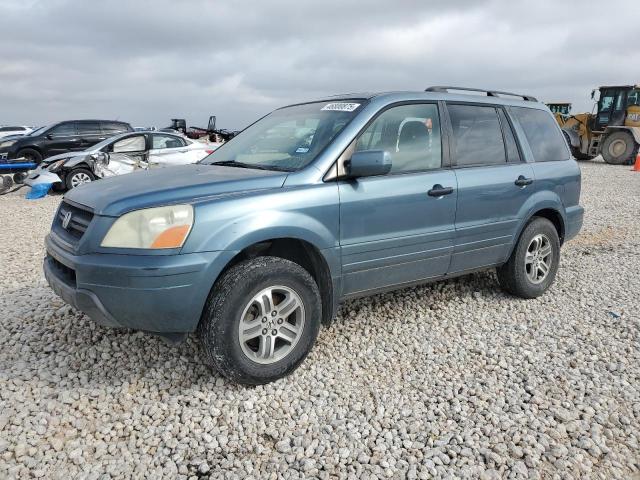 HONDA PILOT EXL 2005 with VIN 5FNYF18575B047638 - Photo from auction