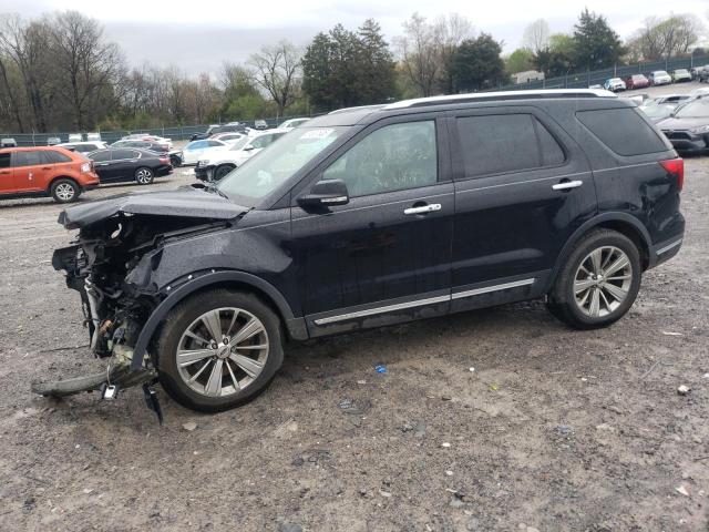FORD EXPLORER L 2018 with VIN 1FM5K7F84JGA36736 - Photo from auction