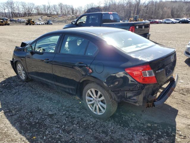 Снимка 2 от търг – 2012 HONDA CIVIC EX с VIN 19XFB2F82CE106474