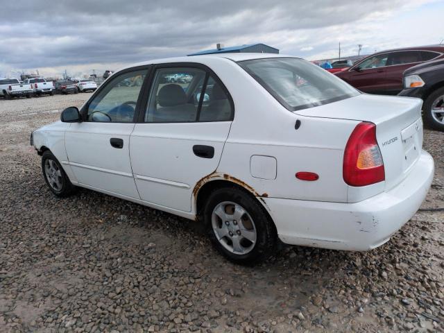 Photo 2 from auction – 2002 HYUNDAI ACCENT GL with VIN KMHCG45C82U358523