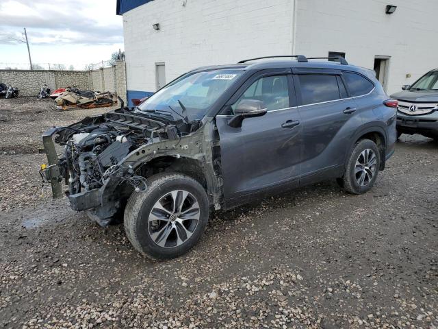 TOYOTA HIGHLANDER 2023 with VIN 5TDKDRBH1PS000777 - Photo from auction