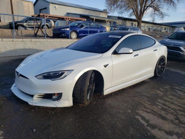 TESLA MODEL S 2017 with VIN 5YJSA1E20HF183807 - Photo from auction