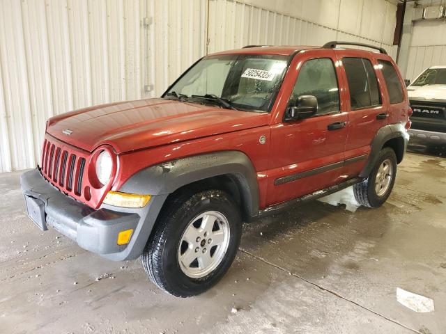 Photo 1 from auction – 2006 JEEP LIBERTY SP with VIN 1J4GL48K16W235445