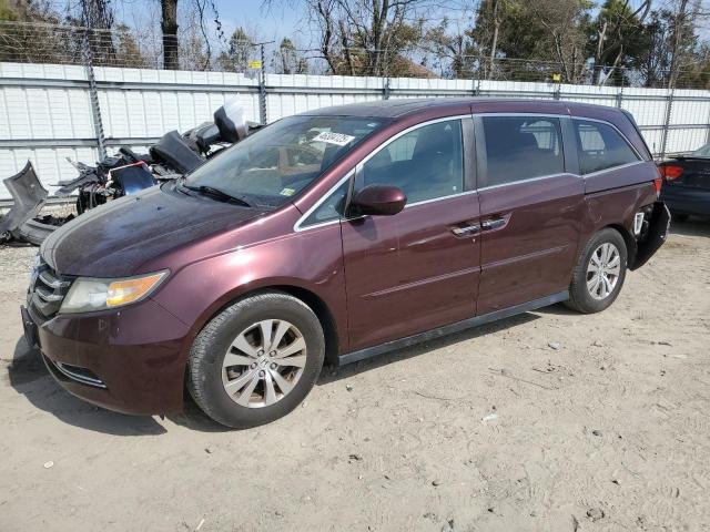 HONDA ODYSSEY EX 2014 with VIN 5FNRL5H61EB077828 - Photo from auction