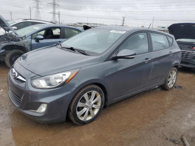 HYUNDAI ACCENT GLS 2013 with VIN KMHCU5AE4DU093141 - Photo from auction