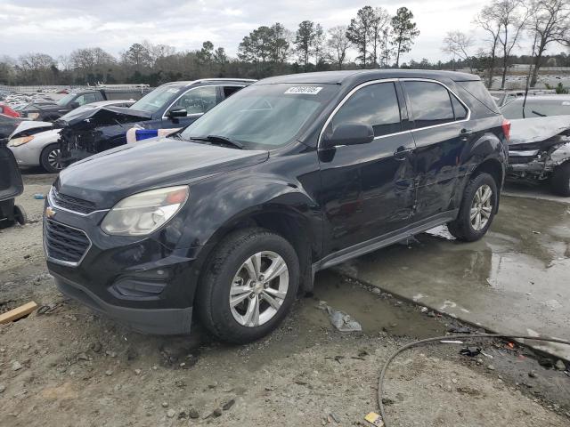 CHEVROLET EQUINOX LS 2016 with VIN 2GNALBEK0G1166705 - Photo from auction